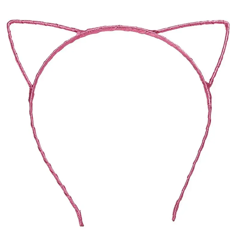 Повязка на голову с ушками схема