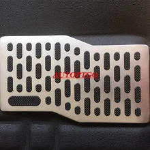 Универсальный черный Противоскользящий стальной коврик для ног, Накладка для ног, педали, коврики, коврик для автомобиля, внедорожника, грузовика