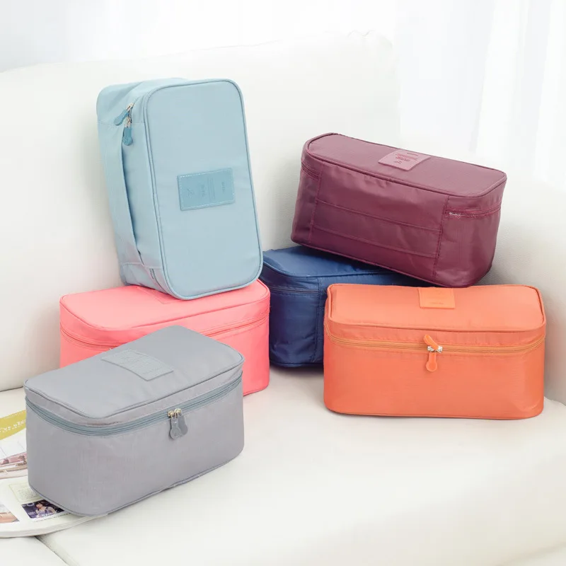 

Brand New Women Girl Travel Underwear Bra Bag Drawer Organizers Cosmetic Makeup Toiletry Wash Storage Cases