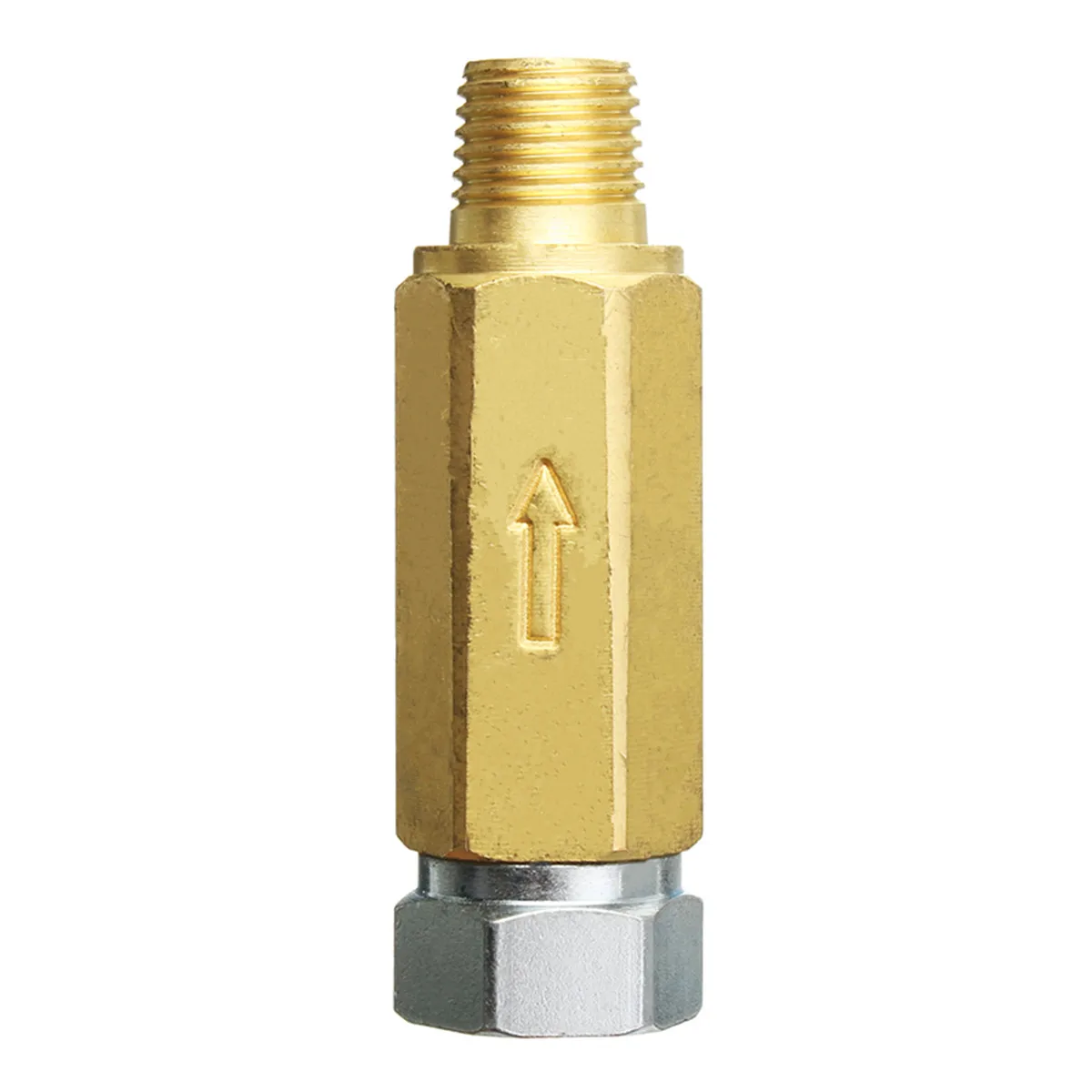 New 1Pc Gold Brass Pressure Washer Jet Wash Brass In line Water Filter