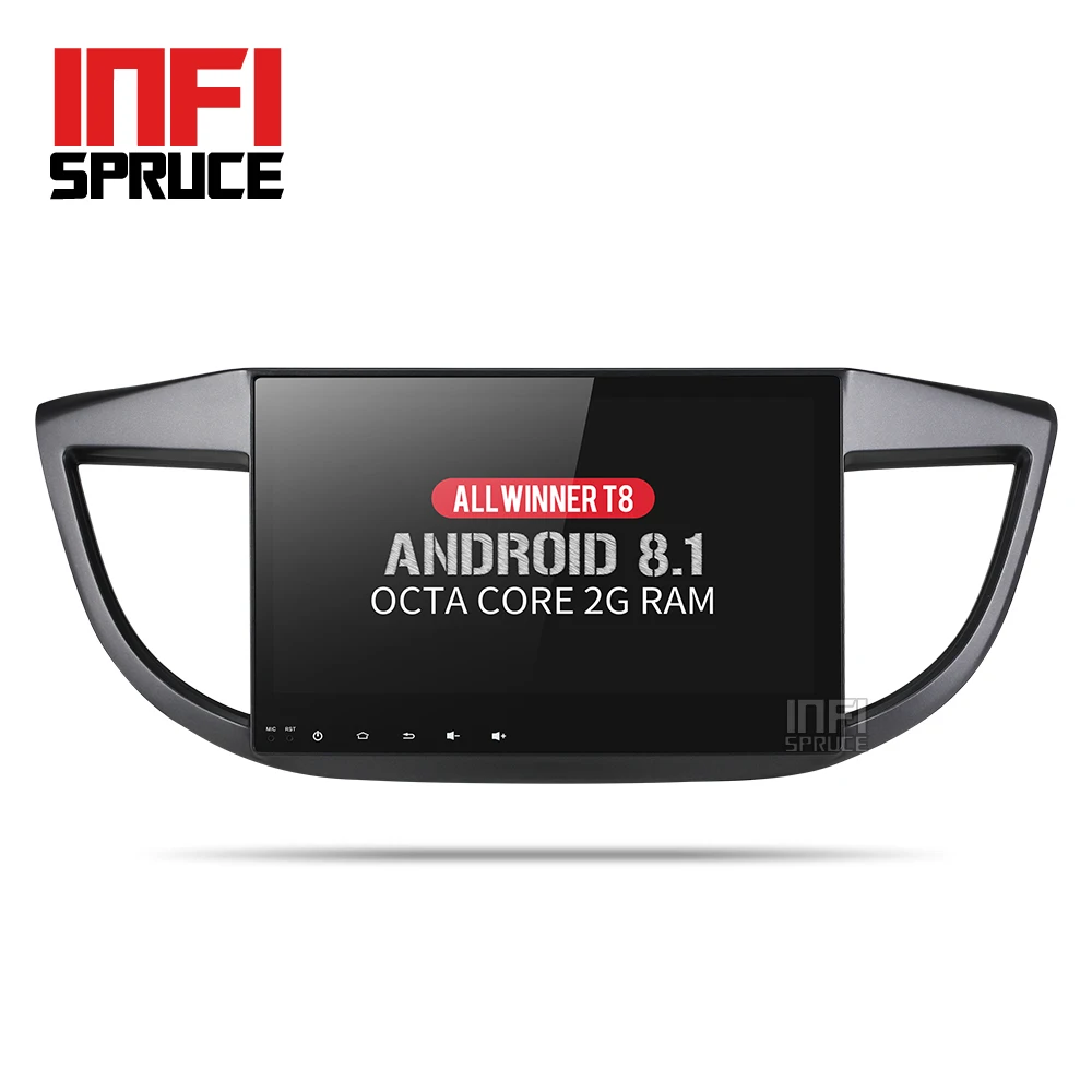Infispruce 2G + 32G android 8 1 автомобильный dvd gps плеер для Honda CRV 2012 2016 с автомобильным радио