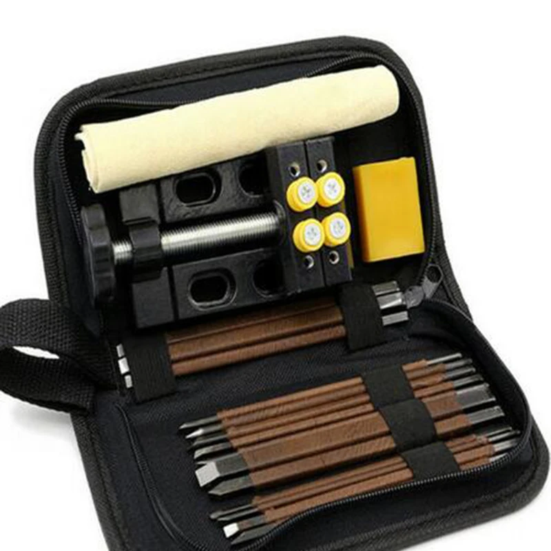

18PCS Wood Carving Chisel Woodworking Seal Engraving Stone Carving Craft Tools