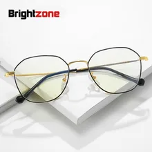 Brightzone, новые женские очки из металла, очки для мужчин и женщин, очки для близорукости, солнцезащитные очки, квадратные оправы