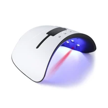 36 Вт Светодиодная УФ-лампа для ногтей Сушилка для ногтей инфракрасный чувствительный Смарт ЖК-дисплей Дисплей Маникюр гели от солнца светильник лампа Сушилка