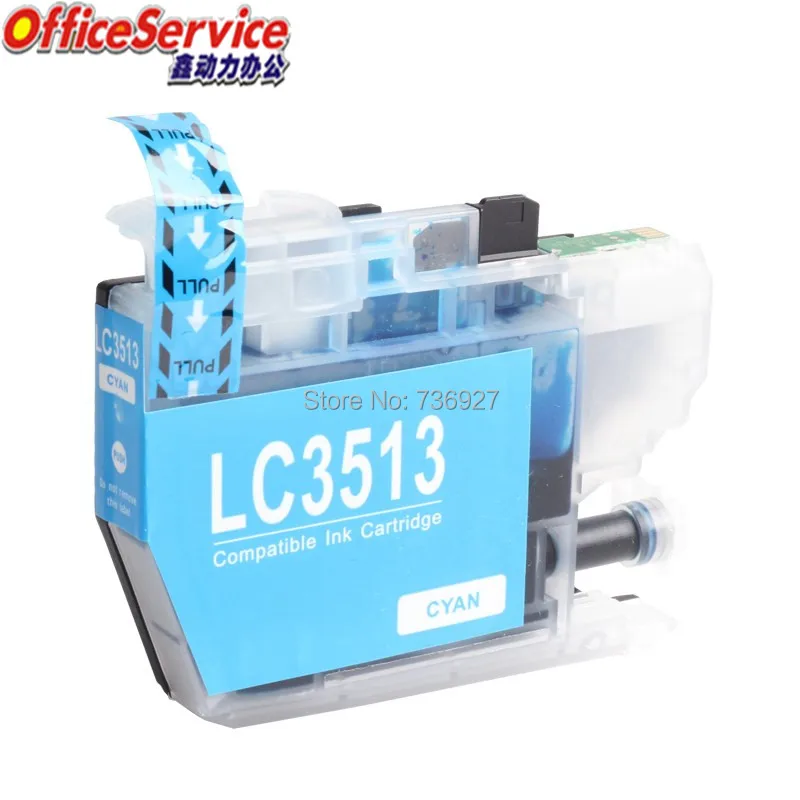 LC3511 LC3513 Совместимый картридж для принтера Brother MFC J690DW J890DW|Чернильные картриджи| |