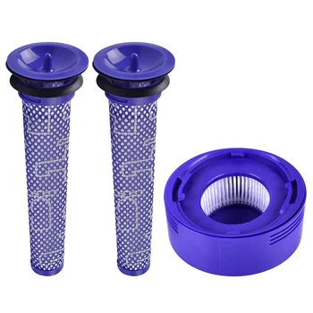 

3 Pack Pre and Post Motor Filter Replacement for Dyson V8 and V7 Cordless Vacuum Filter Bundle, Family Pack for your Dyson Vac
