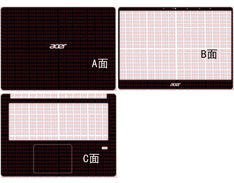 

Laptop Carbon fiber Vinyl Skin Sticker Cover For New Acer Swift SF114-32 14"