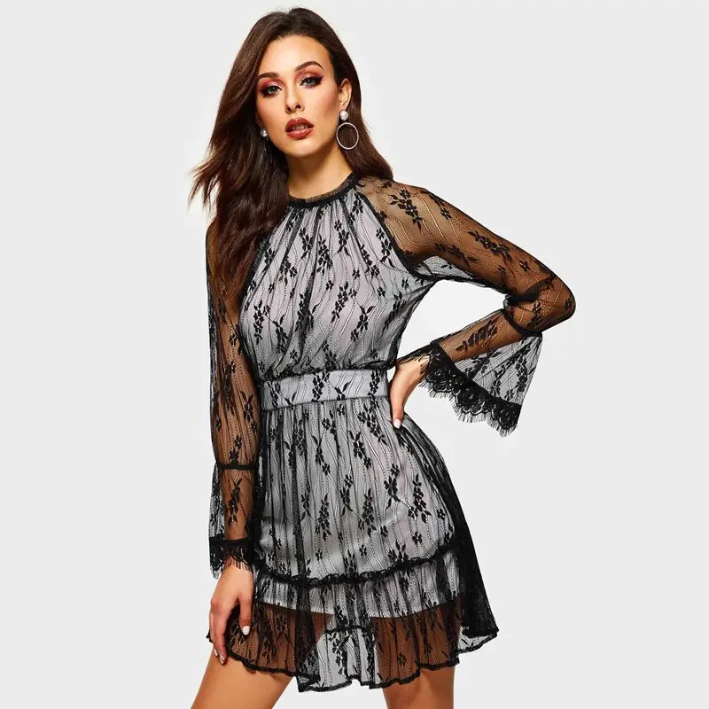 retro mini aline dress