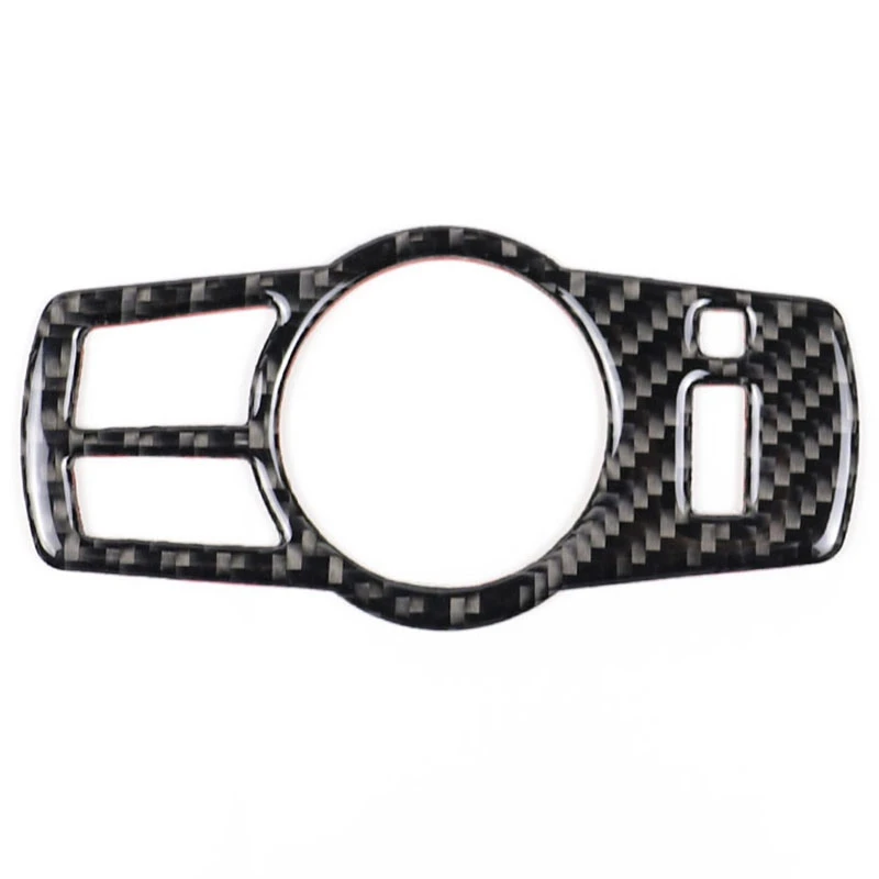 

For Bmw F10 F07 F01 F25 F26 Interior Carbon Fiber Headlight Switch Buttons Cover Trim Car Styling Stickers 5 Series