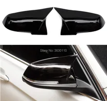 1 Pair Rearview Mirror Cover Cap Mirror Housing Cover Rearview Cap For BMW 220i 328i 420i F20 F21 F22 F30 F32 F33 F36 X1 E84