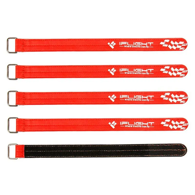 

Update 5pcs 20*200mm Black/ 15*250mm Red Iflight Magic Camera Lipo Battery Strap Buckle For Rc Drone Fpv Racing Spare Part Accs