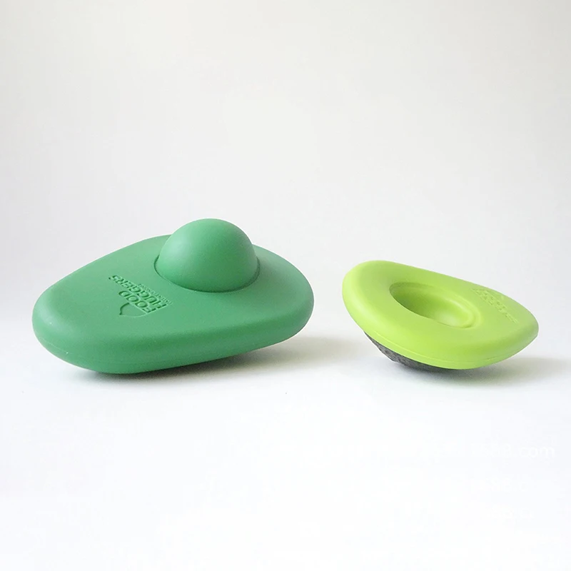 

2pcs Avocado Saver Wrap Food Huggers Foldable Silicone Friut Preservation Seal Cover Fresh Keeping Kitchen Tool