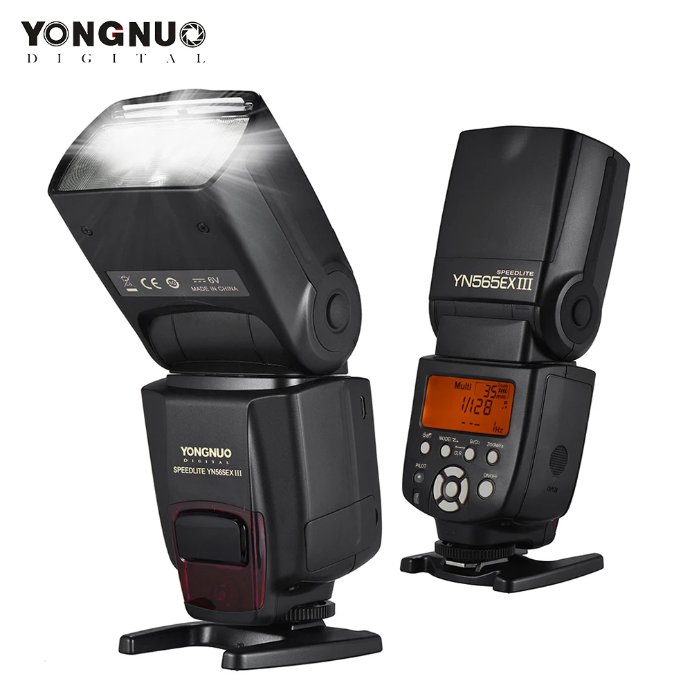 Беспроводная вспышка YONGNUO YN565EX III/N для Nikon D7100 D3300 D7200 D5200 D7000 D750 D90 GN58 высокая
