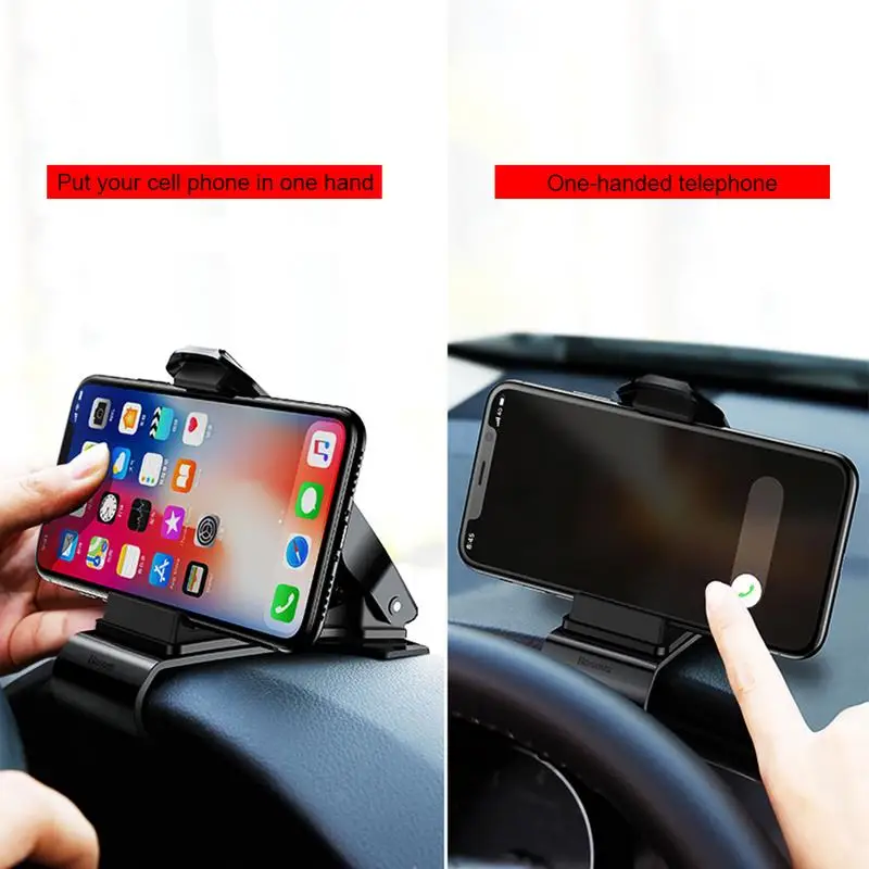 Автомобильный держатель для телефона с креплением на приборную панель IPhone XS XR 8 7 6