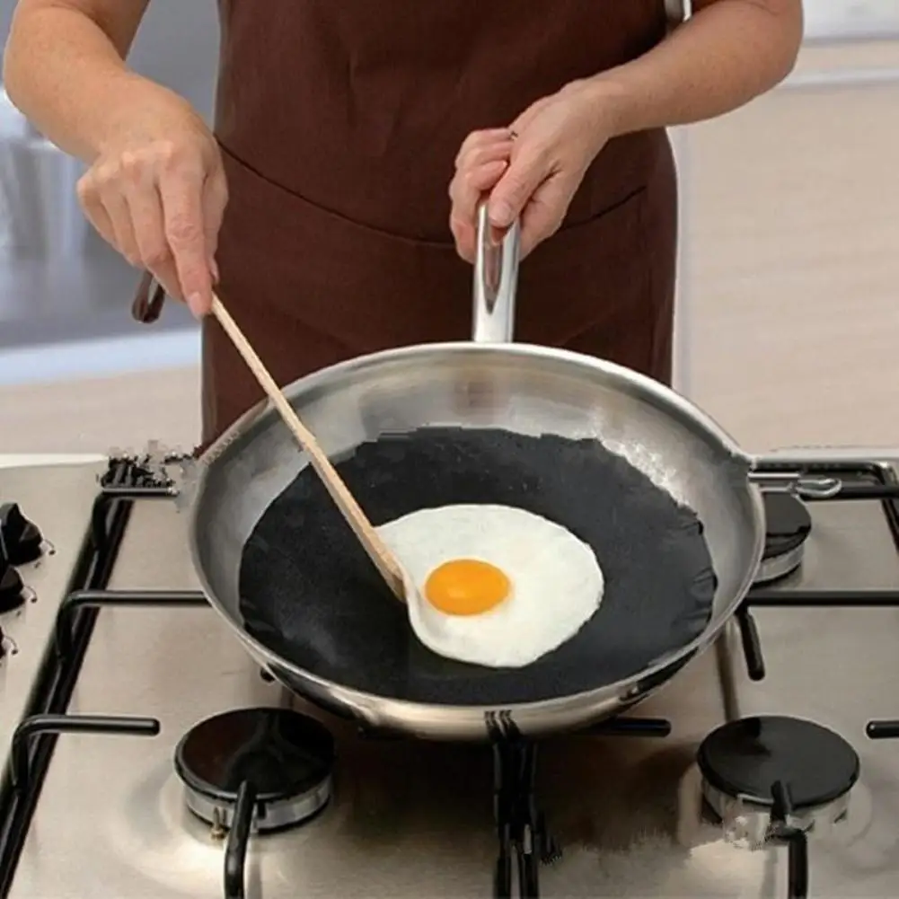 

24cm Professional Household Pan Mat Non-stick Round Liner Sheet Kitchen Cooking Tool