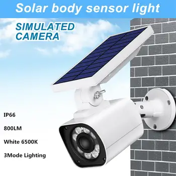 

Led Solar Street Light PIR Motion Sensor Lights Outdoors Waterproof Ip66 Preventive Monitoring Anti Thief Solar Garden Lamps