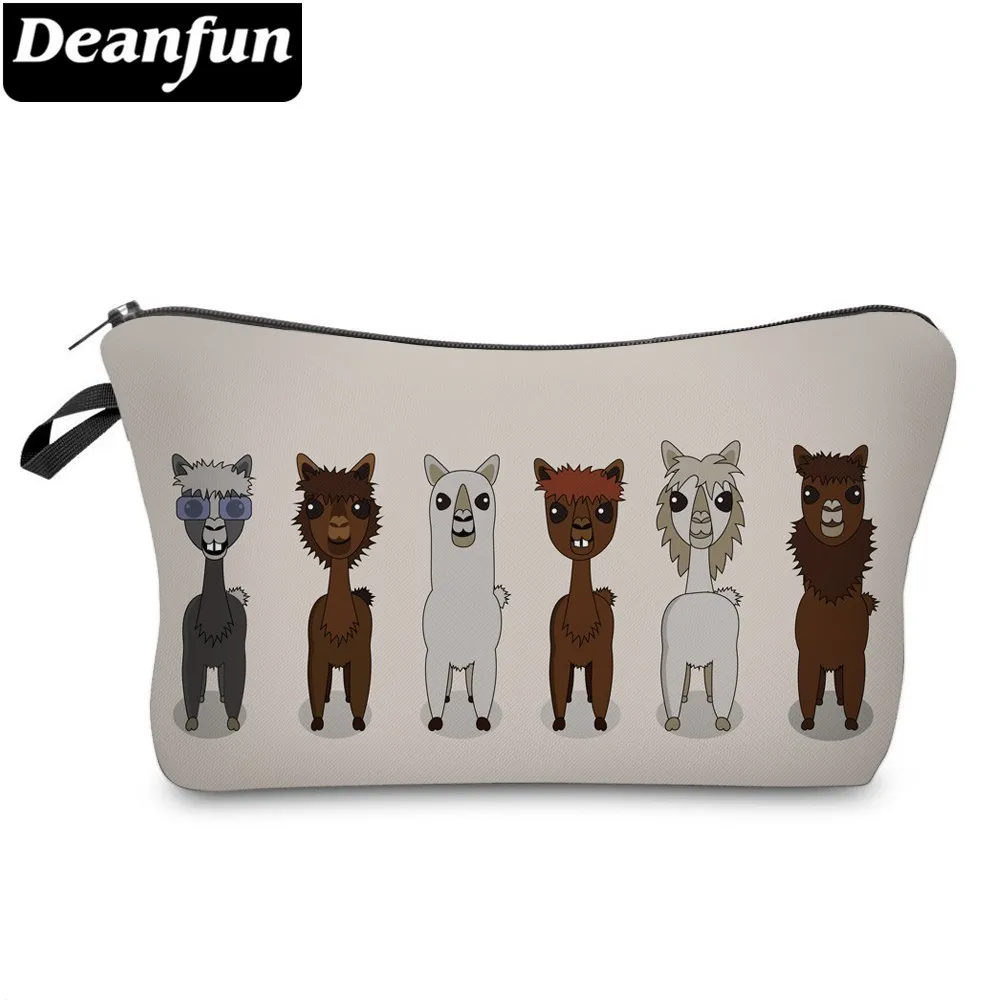 

Deanfun Llamas Cosmetic Bag Pencil Case Waterproof Makeup Bags Roomy Cosmetics Pouchs Travel Organizer Gift 51432 #