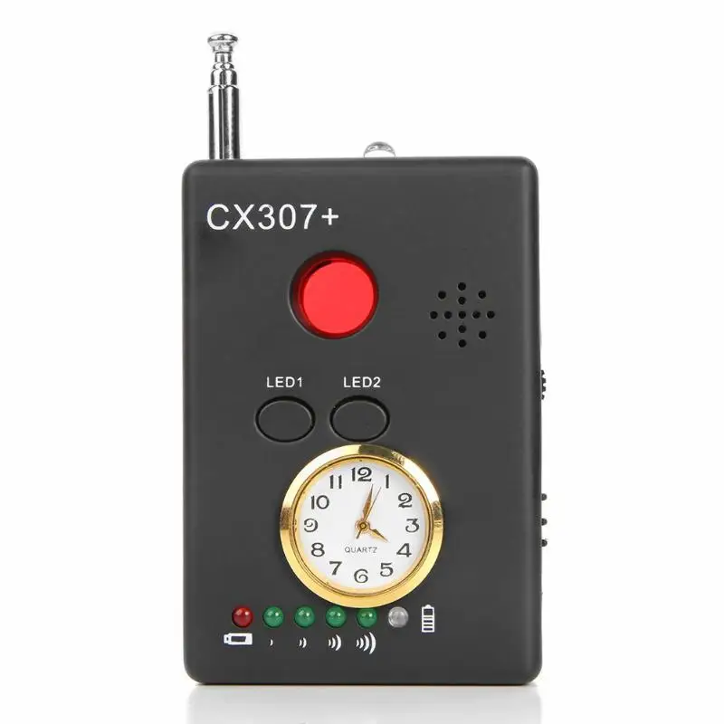 

CX307+ Wireless Signal Bug Detector Anti Candid Camera Detector Eavesdropper Privacy Protector GPS Finder Tracker EU