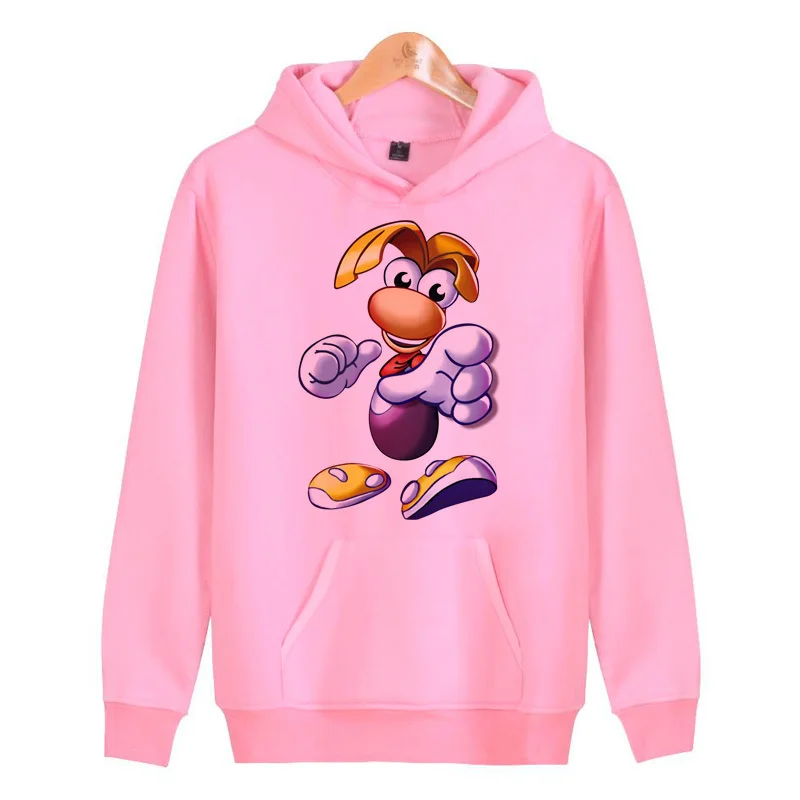 

rayman Harajuku Style Sweatshirt 2019 New Autumn Winter Funny 3D Hooded Hoodies Men Women Full Sleeve Anime Coat V4196