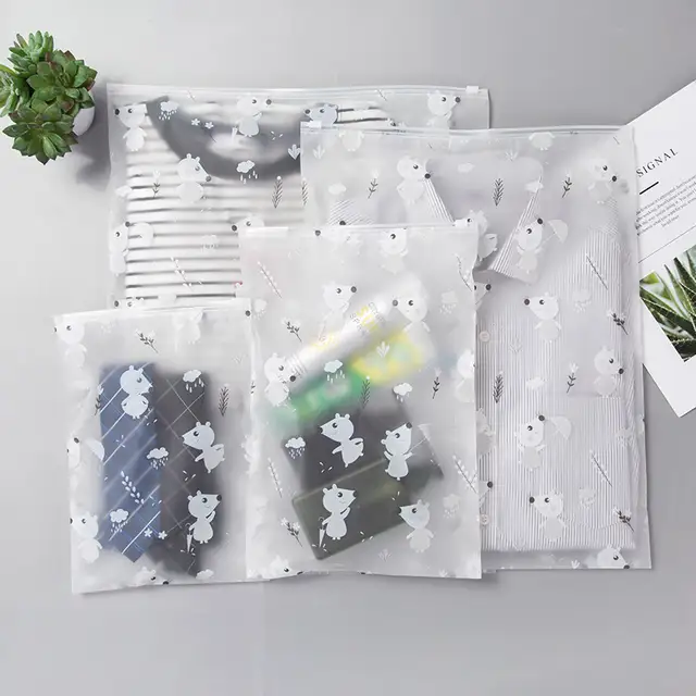 Travel Luggage Storage Bag Semi Transpa Sealed Waterproof Eco Ziplock Clothing Bra Shoe 20 Wire Travel Luggage Storage Bag Semi Transpa Sealed Waterproof Eco Ziplock Clothing Bra Shoe 20 Wire