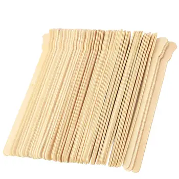 

100pcs Wooden Waxing Spatula Tongue Depressor Disposable Hair Removal Stick New