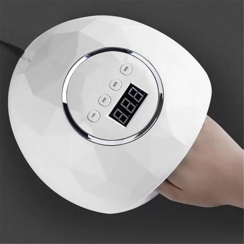 

86W Nail Dryer UV LED Nail Lamp Gel Polish Curing Lamp Bottom 30s/60s Timer LCD Display Lamp For Nail Dryer Nail art equipment
