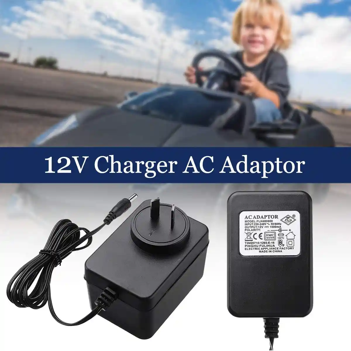 ride on car charger 12v