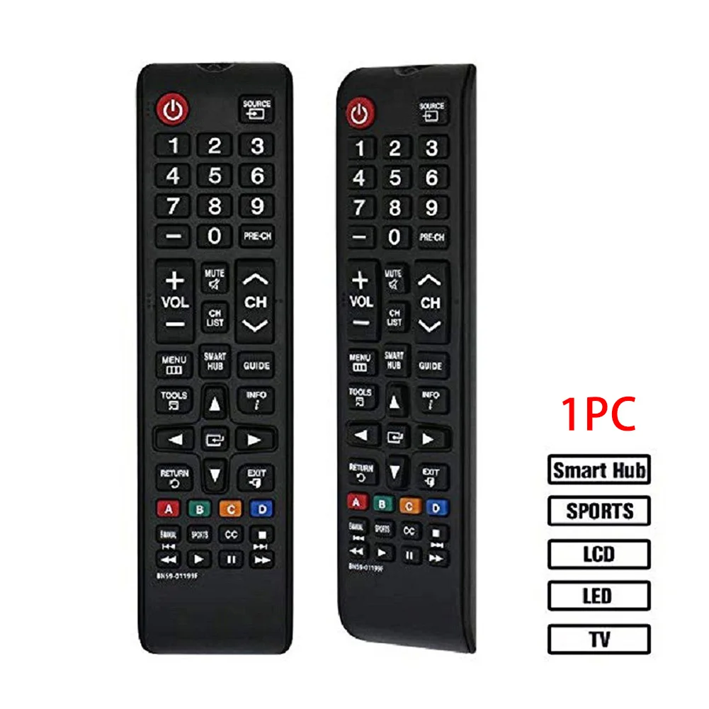 

Remote Control Useful Battery Operated BN59-01199F Infrared Durable For Samsung TV Replacement Home