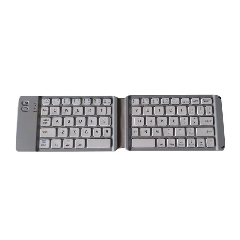 

Universal Folding Bluetooth Keyboard Wireless Keyboard Supports For IOS Android Mobile Phone Tablet BT Foldable Keypad