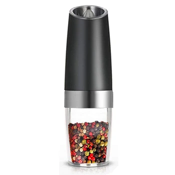 

Electric Pepper Grinder or Salt Grinder Mill with Adjustable Coarseness Ceramic Mechanism,Automatic Operation,Battery Powered