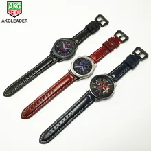 22mm Genuine Leather with big buckle Watch Band strap For samsung galaxy watch 46mm gear s3 huawei watch 2 pro huami цена 22mm Genuine Leather with big buckle Watch Band strap For samsung galaxy watch 46mm gear s3 huawei watch 2 pro huami цены онлайн