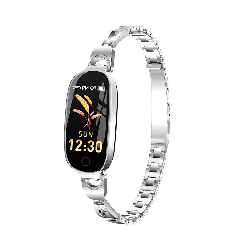 

Smart Color Screen Ladies Band Heart Rate Blood Pressure Sleep Menstrual Detection Pedometer Sports Multi-function Bracelet