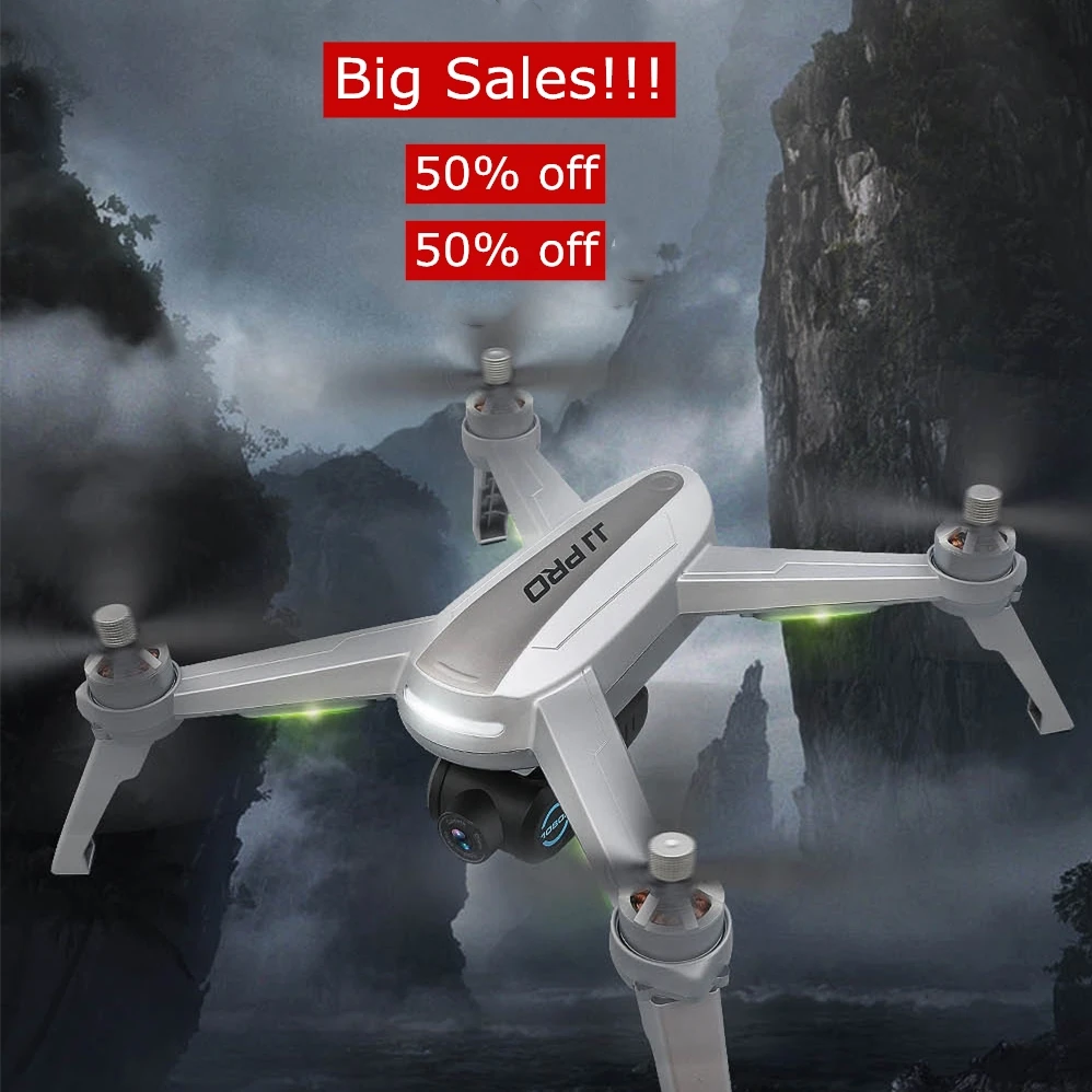 

JJRC JJPRO X5 Brushless RC Drone 1080P HD Camera GPS 5G WiFi FPV Altitude Hold Quadcopter Professional