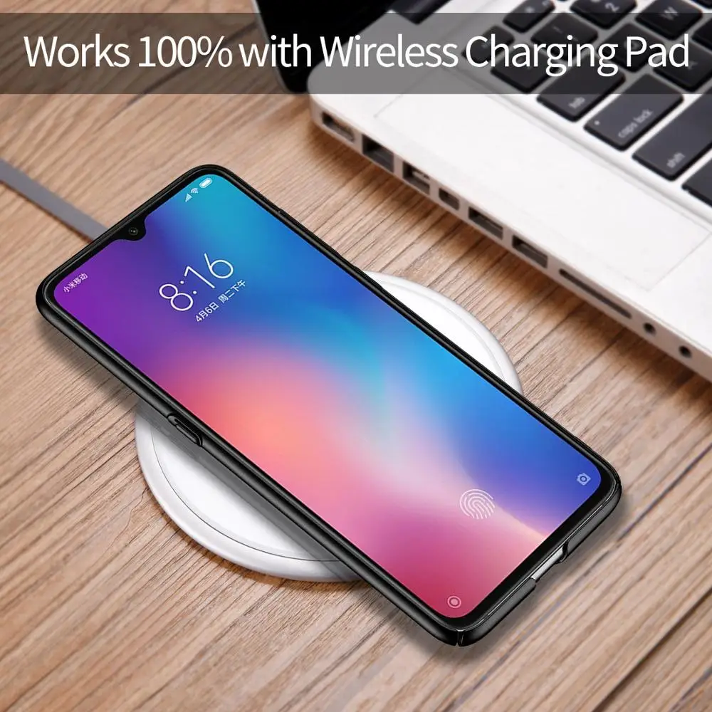 MSVII Phone Cases for Xiaomi Mi 9 Case Matte Hard Case Cover for Mi 9 Ultra-thin Anti-fingerprint Anti-knock for Xiaomi 9 Coque