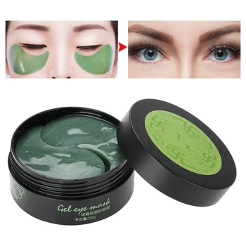 

60Pcs/Box Eye Gel Fade Fine Lines Remove Eye Bag Firm Skin Eye Care Makeup Base Eye Concealer