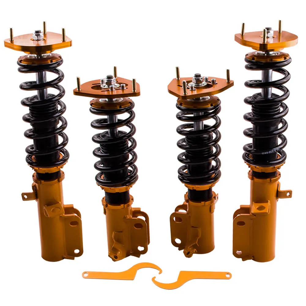 

Adjustable Camber Coilover Shock for Toyota Corolla Levin AE90 AE92 AE100 AE101 AE111 88-99 Coil Spring Shock Struts