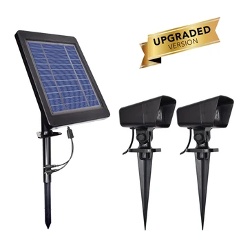 

ABEDOE Solar Light LED Outdoor Lighting LED Solar Powered Garden Lights Waterproof Lawn Lamp Landscape Wall Spot Light