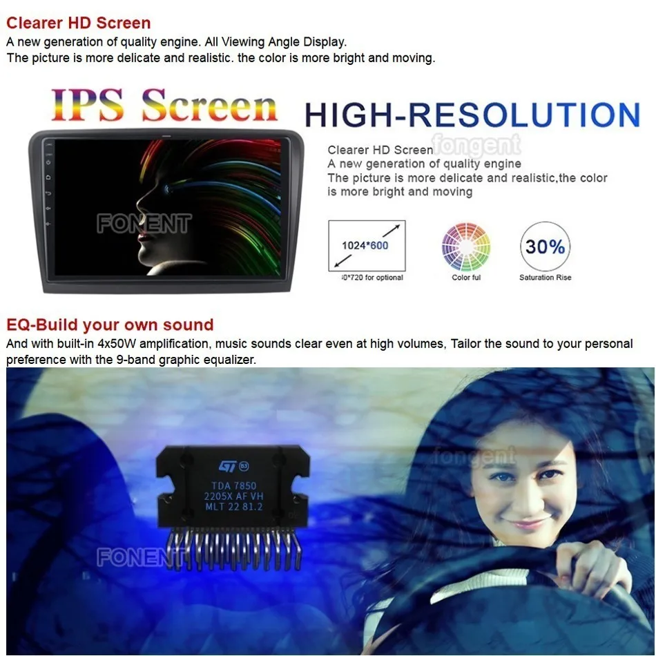 Best Android 9.0 Stereo Unit for Mercedes Benz Car C CLS CLC CLK Class W203 W209 W219 MB Auto GPS Navigator Multimedia Radio Player 5