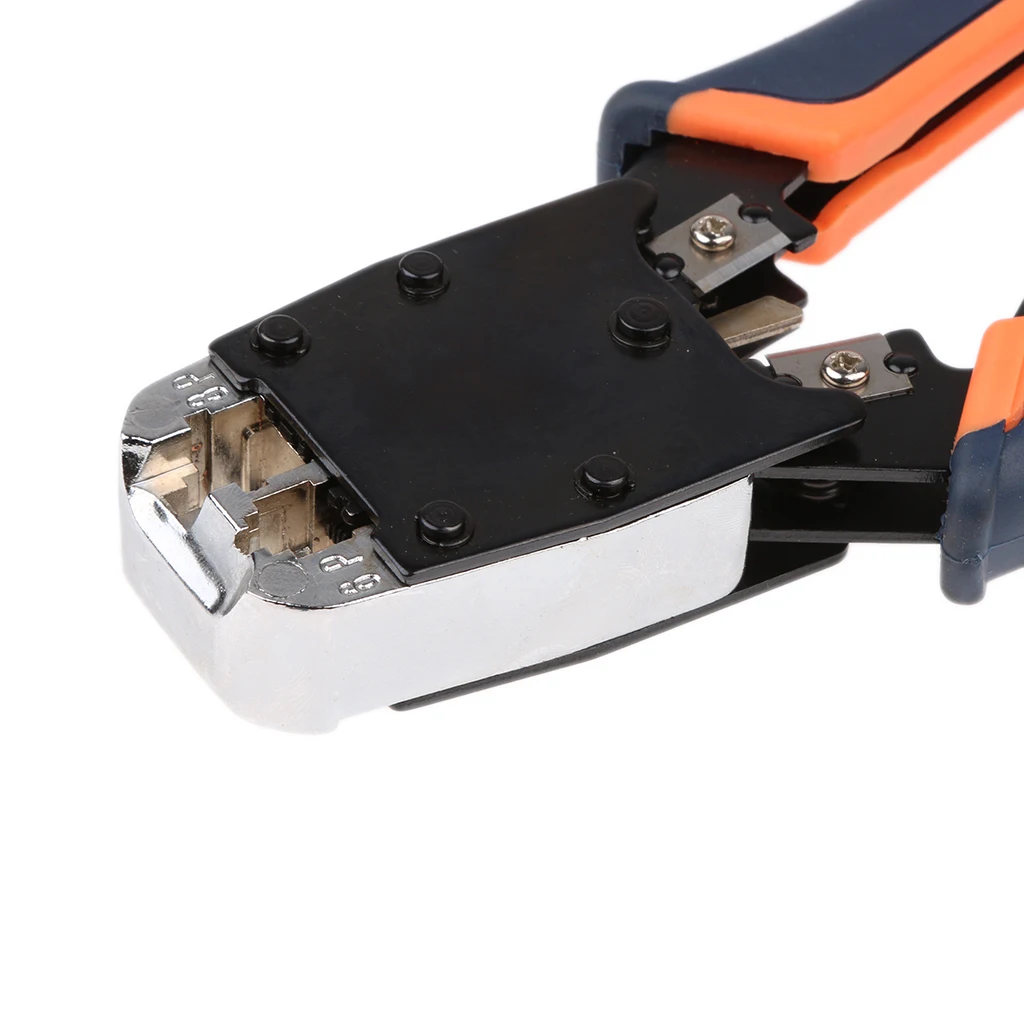 Обжимной инструмент для кабеля Ethernet RJ45 RJ12 RJ11 щипцы зачистки профессиональный