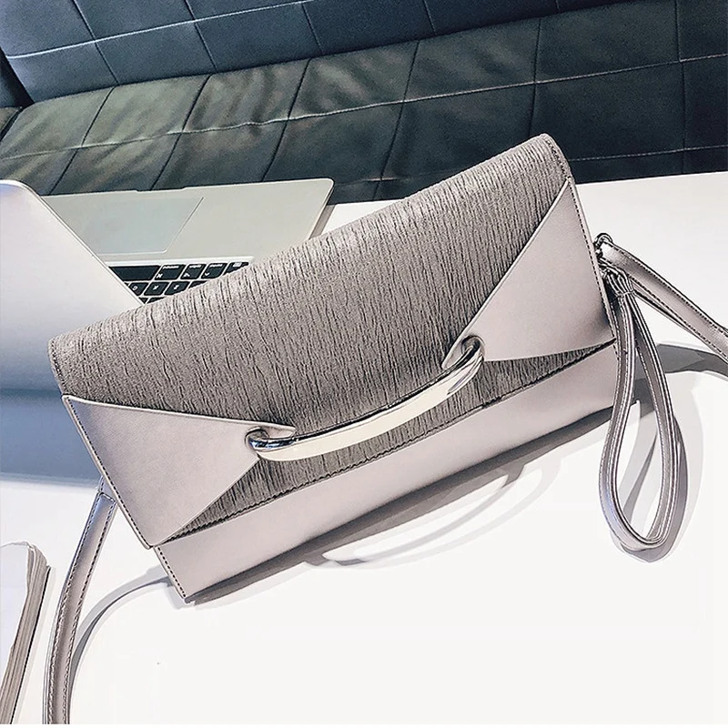  ABDB-Envelope Clutch Bag Women Leather Birthday Party Evening Clutch Bags For Women Ladies Shoulder - 32965015226