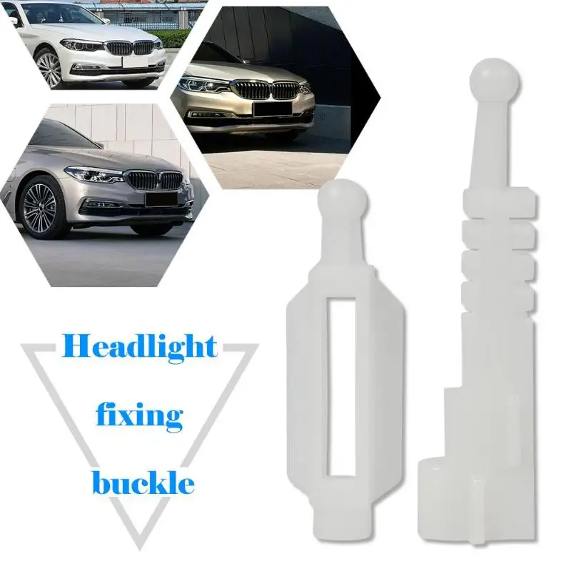 

Headlight Mounting Bracket for BMW Car Headlight Installation Rack Adjuster Lamp Holder Repair Kit Set for E39 5 Series 96-00