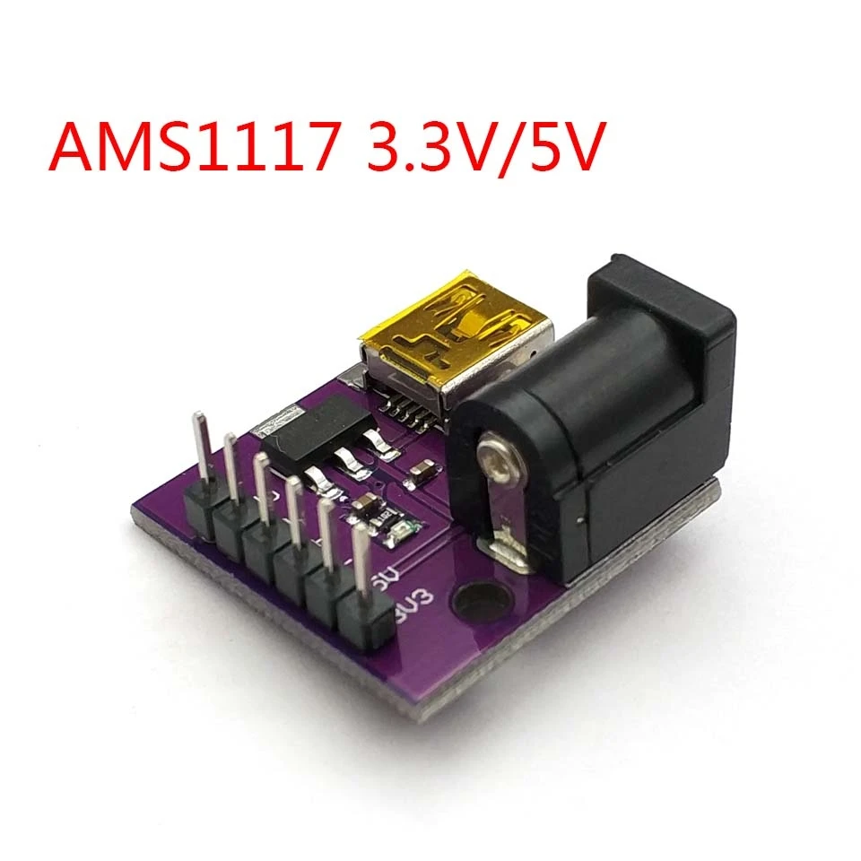 AMS1117 3 v 3.3V Mini USB 5V/3 V DC идеальный модуль питания|Запасные части| |