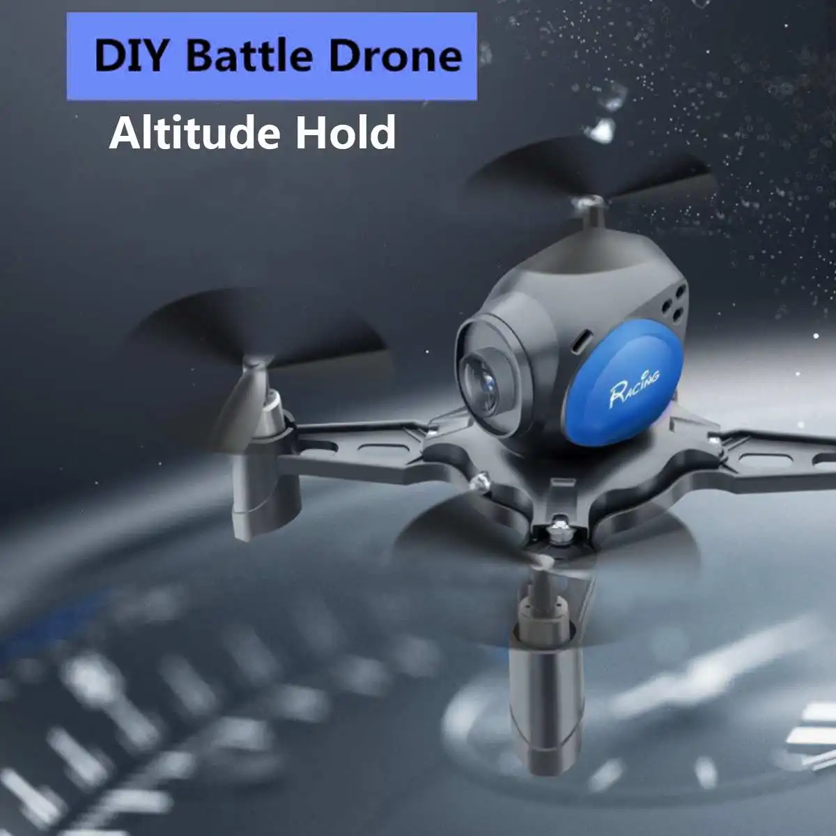 

WIFI FPV 2MP Camera Altitude Hold DIY Drone Gravity Sensor RC Quadcopter Wth Stable G-sensor Mode Assembly Kit With Battery