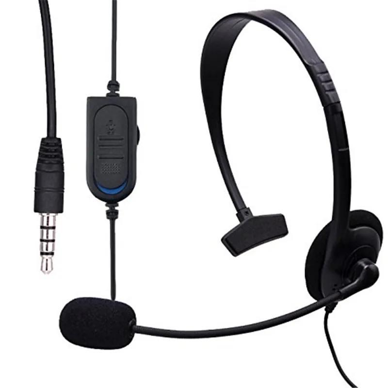 single plug headset with mic