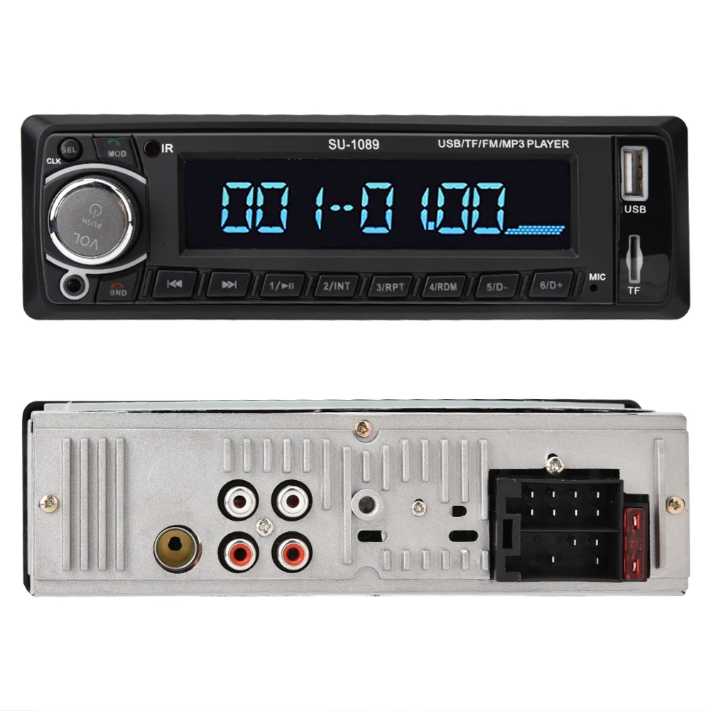 SOONHUA Bluetooth HD MP3 автомобильный радиоприемник проигрыватель mp3-плеер аудио радио Автомобильный Мультимедийный MP3-плеер