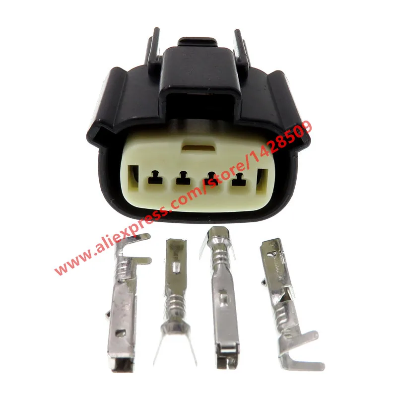 10 Sets 4 Pin Light Lamp Socket Ignition Coil Connector 33471 0469 For