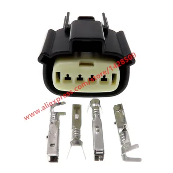 

10 Sets 4 Pin Light Lamp Socket Ignition Coil Connector 33471-0469 For Ford Chevrolet Buick