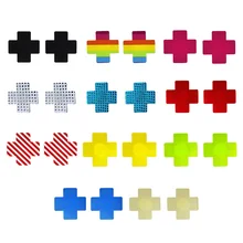 60 пар Стикини одноразовые крест бесшовные груди колодки пуховые наклейки для Для женщин и девочек