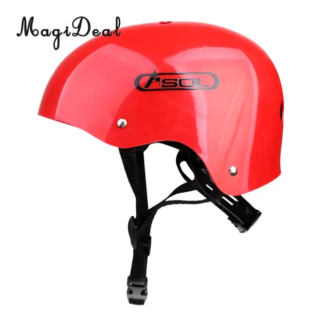 MagiDeal Outdoor Rock Climbing Rappelling Helmet Hard Hat Safety