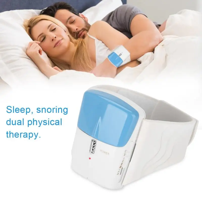 

New Snoring Stopper Sleep Device Pressure Sleeping Aid Hypnotic Sevice Instrument Save Insomnia Infrared Anti Snore Wristband b